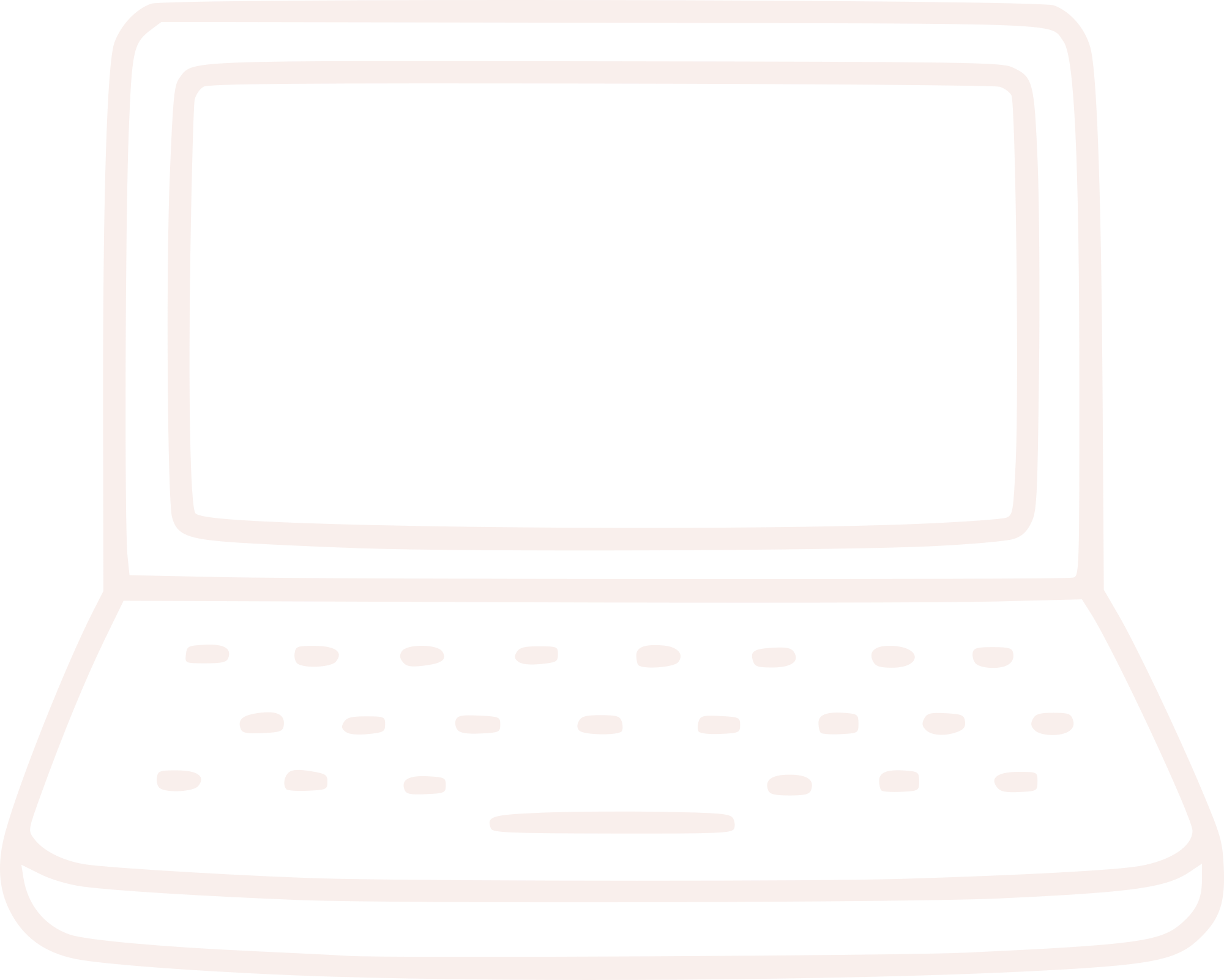 minimalist line art laptop design